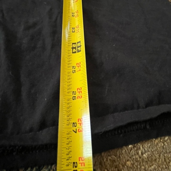 841-Black cotton Christmas t-shirt with "I'm the Papaw Elf" design #HolidayVibes - Picture 4 of 5